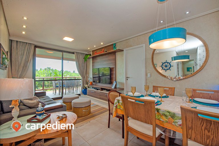 Belíssimo apartamento no WaiWai na praia do Cumbuco