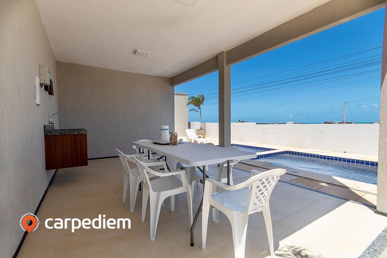 Apartamento para 5 pessoas em Porto das Dunas por Carpediem