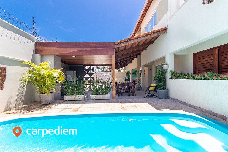 Incrível casa na Praia de Camurupim por Carpediem