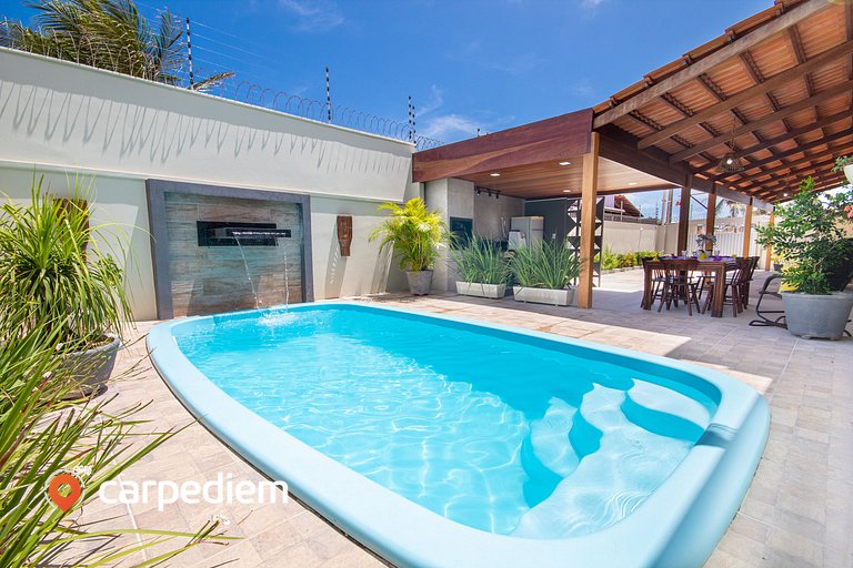 Incrível casa na Praia de Camurupim por Carpediem