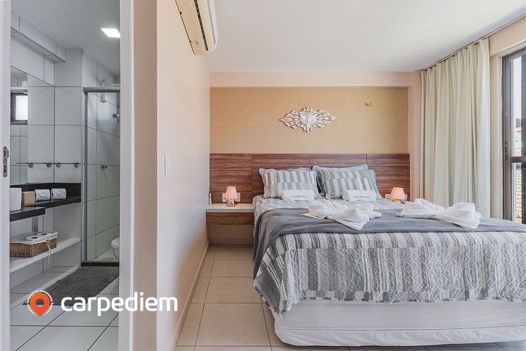 Apartamento no Mediterranee em Porto das Dunas por Carpediem