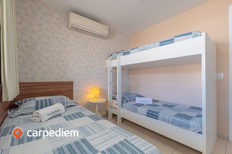 Apartamento no Mediterranee em Porto das Dunas por Carpediem
