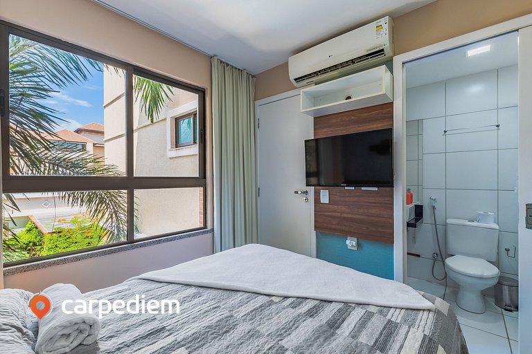 Apartamento no Mediterranee em Porto das Dunas por Carpediem