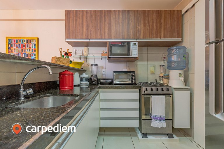 Apartamento no Mediterranee em Porto das Dunas por Carpediem