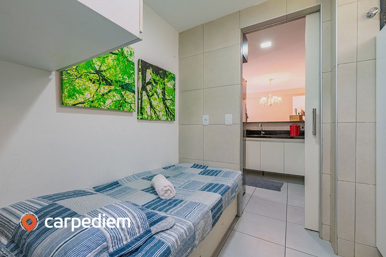 Apartamento no Mediterranee em Porto das Dunas por Carpediem