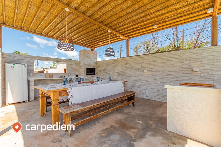 Casa espaçosa em Porto das Dunas por Carpediem