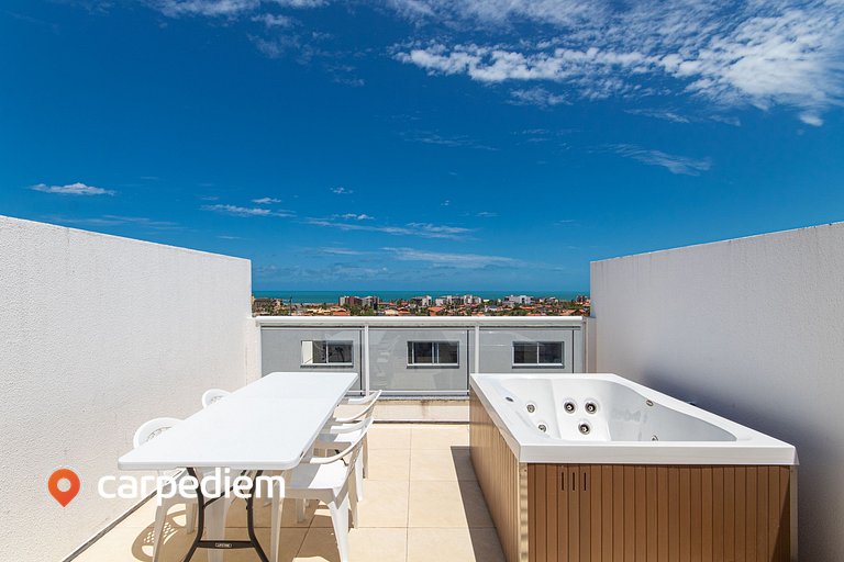 Casa com vista privilegiada em Porto das Dunas por Carpediem