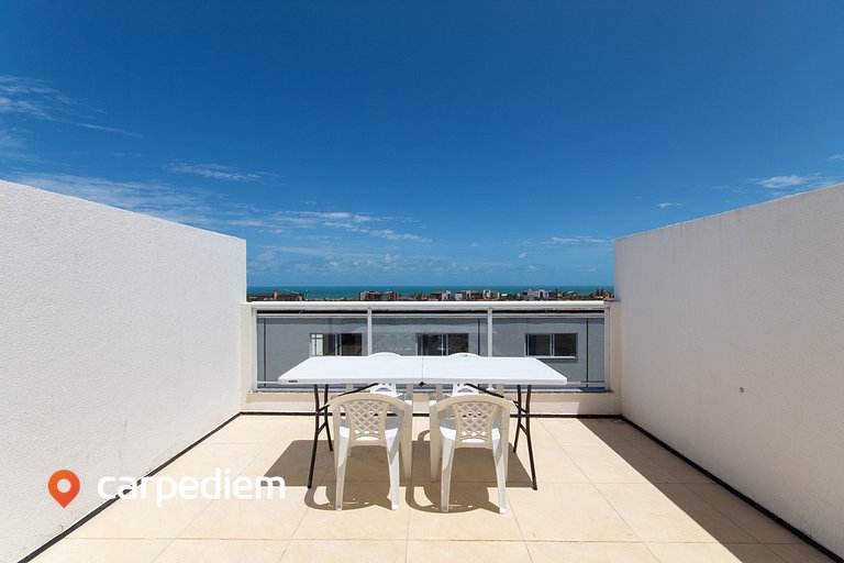 Excelente Tríplex em Porto das Dunas por Carpediem