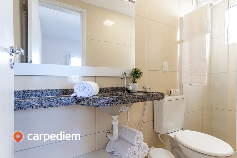 Apartamento completo em Porto das Dunas por Carpediem