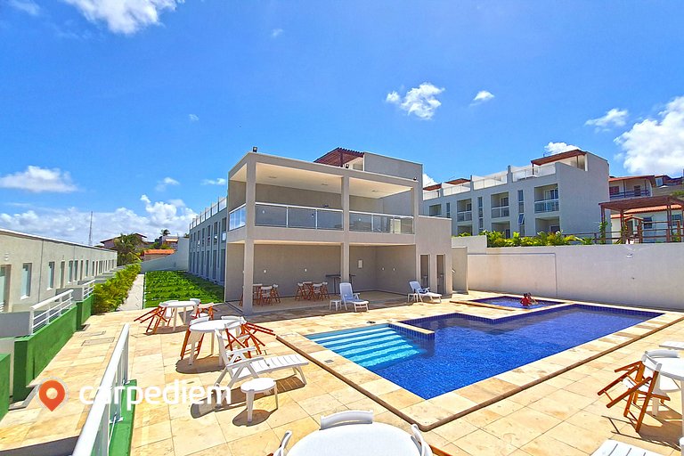 Apartamento completo em Porto das Dunas por Carpediem