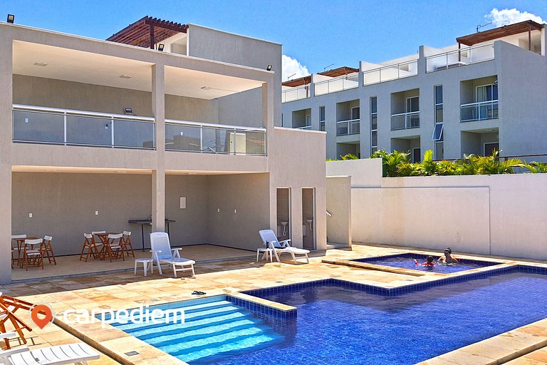 Casa confortável no melhor de Porto das Dunas por Carpediem