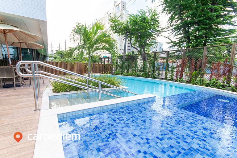 Parque Shopping Apartamento 1304 em Boa Viagem by Carpediem