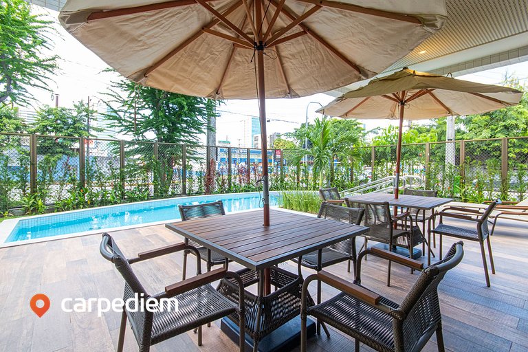 Parque Shopping Apartamento 1304 em Boa Viagem by Carpediem