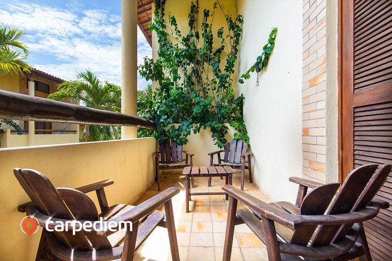 Solar Pipa #117 - Duplex na Praia da Pipa por Carpediem