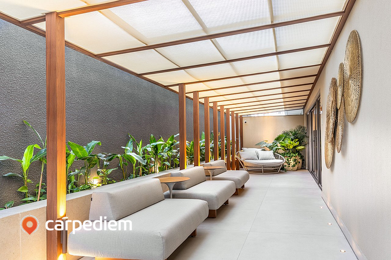 Way Bossa - Térreo com Jacuzzi por Carpediem
