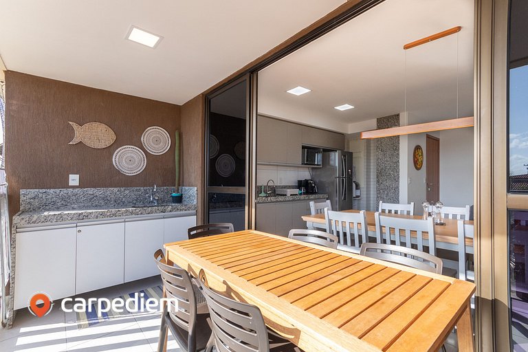 Cupe Beach Living #102D - Triplo por Carpediem
