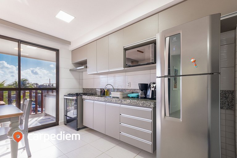 Cupe Beach Living #102D - Triplo por Carpediem