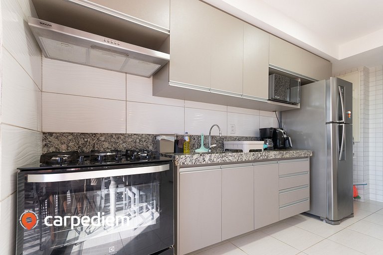 Cupe Beach Living #102D - Triplo por Carpediem