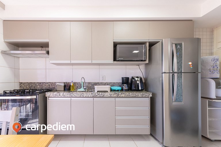 Cupe Beach Living #102D - Triplo por Carpediem