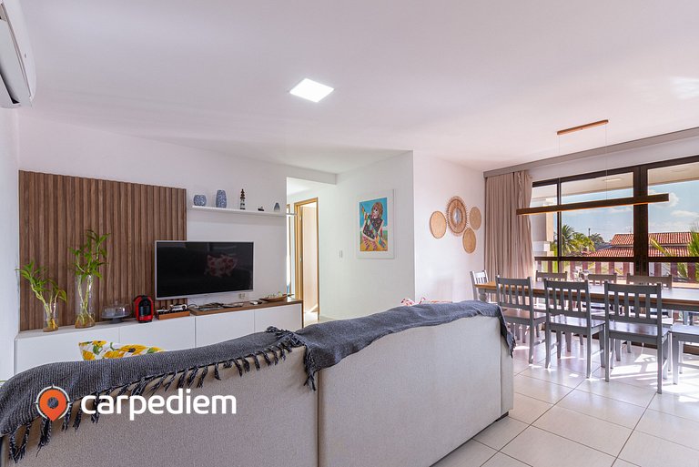 Cupe Beach Living #102D - Triplo por Carpediem