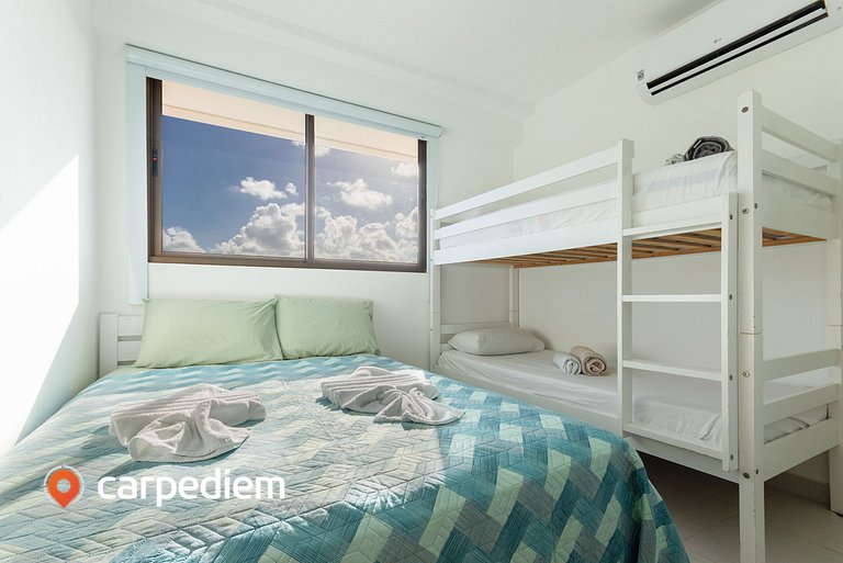Cupe Beach Living #102D - Triplo por Carpediem