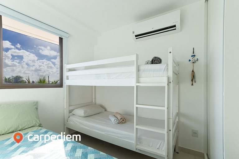 Cupe Beach Living #102D - Triplo por Carpediem