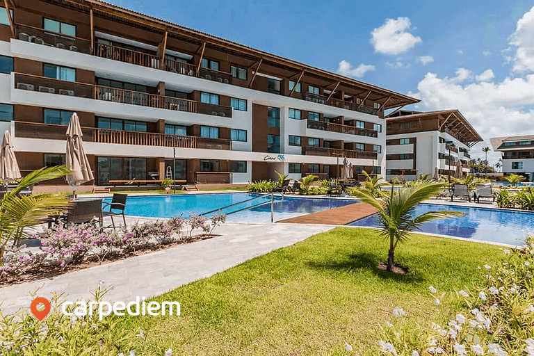 Cupe Beach Living #102D - Triplo por Carpediem