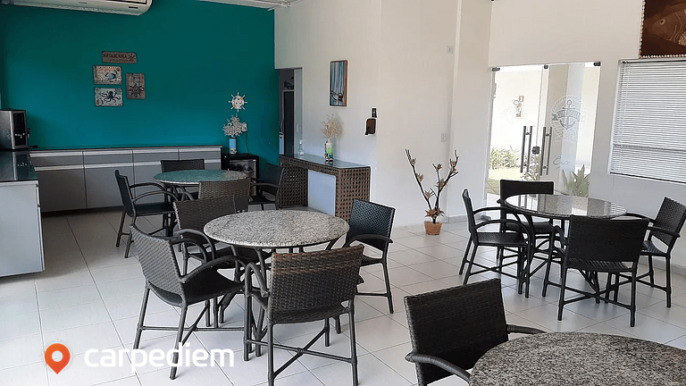Cupe Beach Living #102D - Triplo por Carpediem