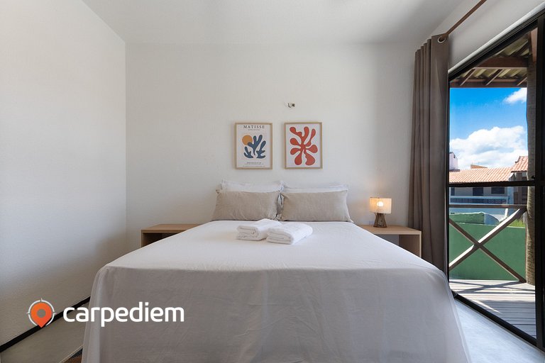 Beachfront Duplex #A10 em Barro Preto by Carpediem