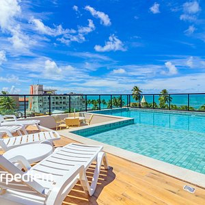 Rooftop #302 - Flat beira mar por Carpediem
