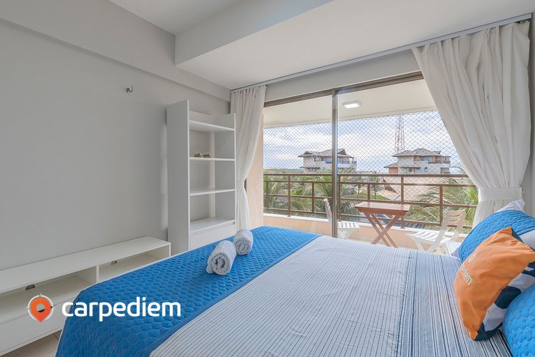 Beach Place 302 - Apê com varanda by Carpediem
