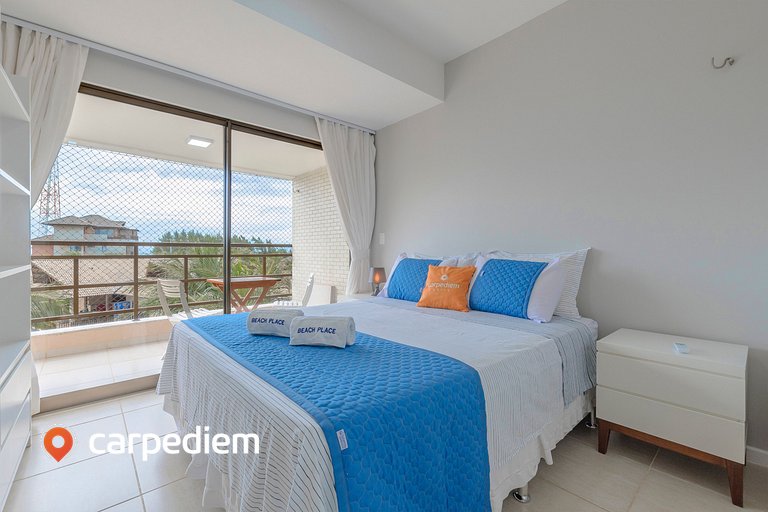 Beach Place 302 - Apê com varanda by Carpediem