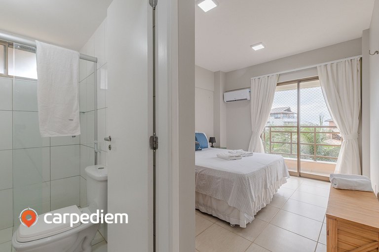 Beach Place 302 - Apê com varanda by Carpediem