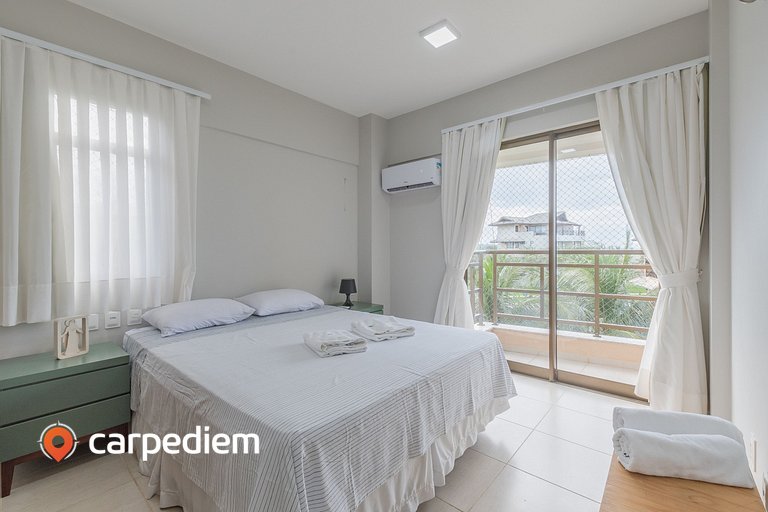 Beach Place 302 - Apê com varanda by Carpediem