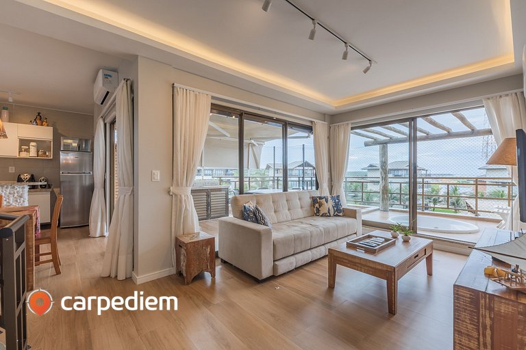 Beach Place 302 - Apê com varanda by Carpediem