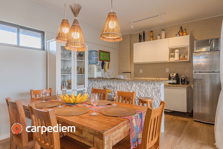 Beach Place 302 - Apê com varanda by Carpediem