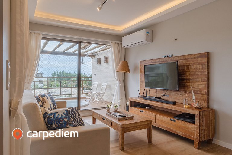 Beach Place 302 - Apê com varanda by Carpediem