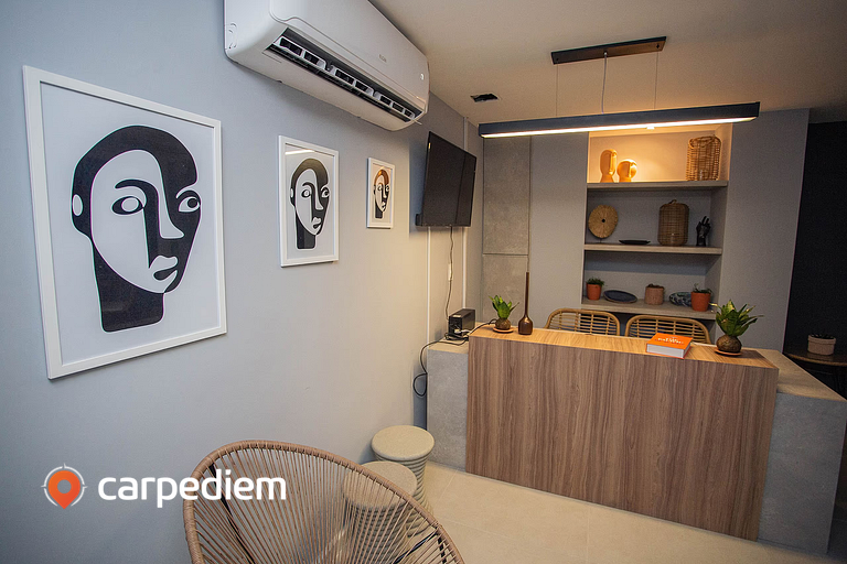 Apartamento Triplo no Bauten Cabo Branco por Carpediem