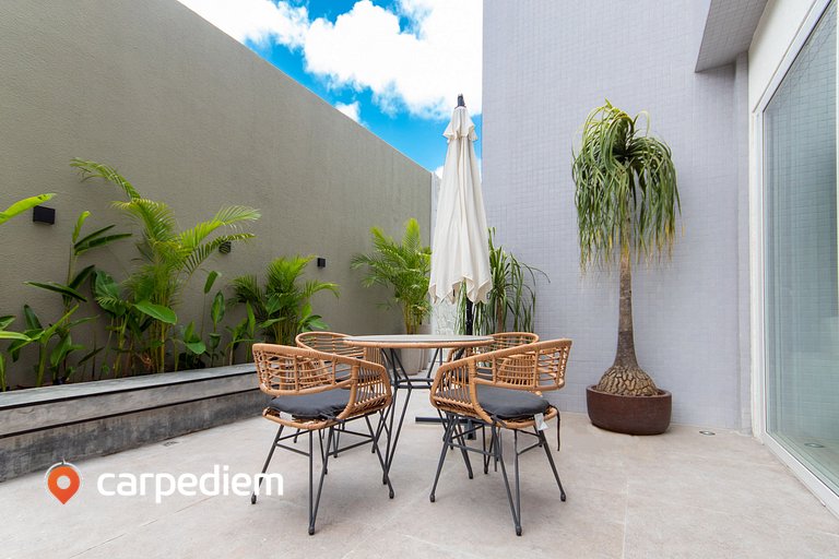 Apartamento Triplo no Bauten Cabo Branco por Carpediem