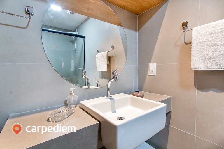 Apartamento Triplo no Bauten Cabo Branco por Carpediem