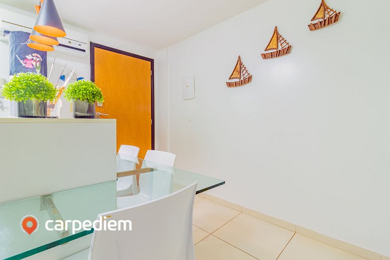 Porto Plaza #210 - Flat Triplo por Carpediem
