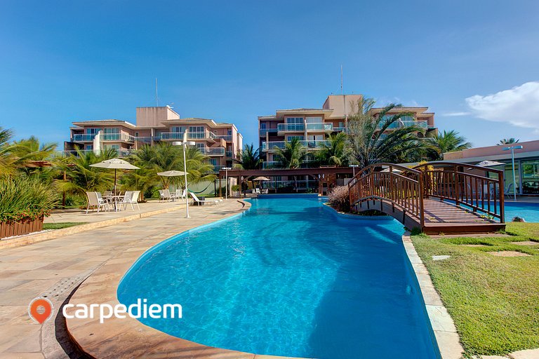 Apartamento no melhor de Porto das Dunas por Carpediem