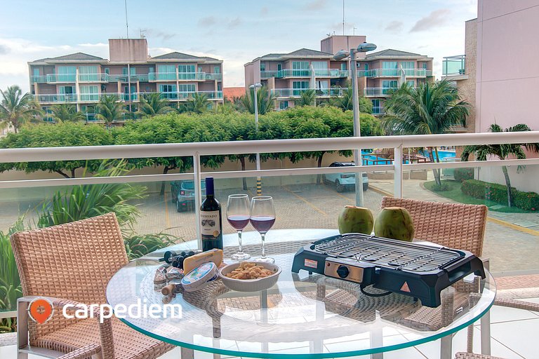 Apartamento no melhor de Porto das Dunas por Carpediem