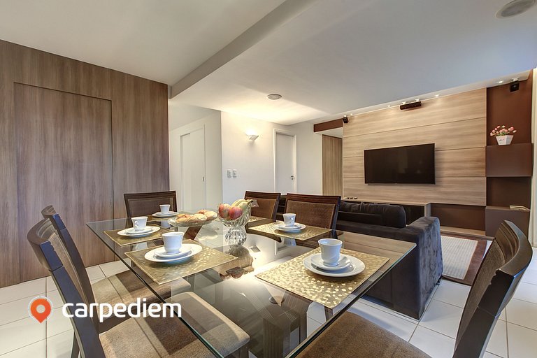 Apartamento no melhor de Porto das Dunas por Carpediem