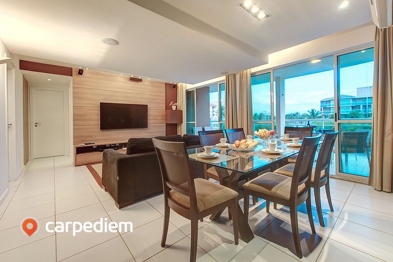 Apartamento no melhor de Porto das Dunas por Carpediem