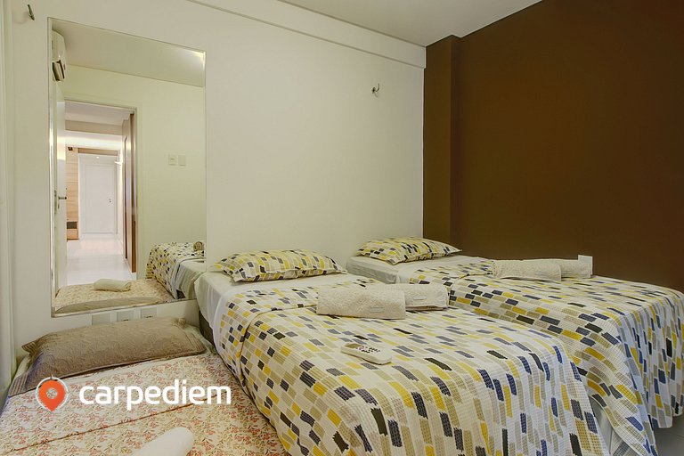 Apartamento no melhor de Porto das Dunas por Carpediem