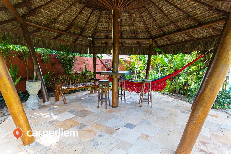 Chalé #A1 com Deck em Pipa por Carpediem
