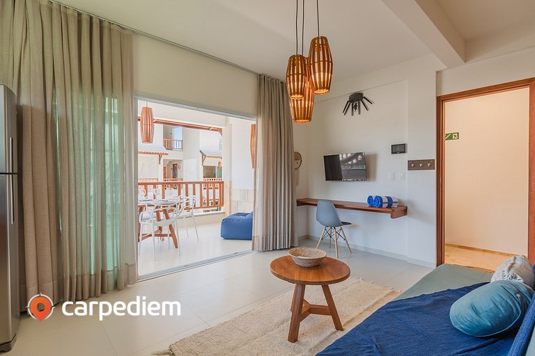 Kite Star - Apartamento com varanda por Carpediem