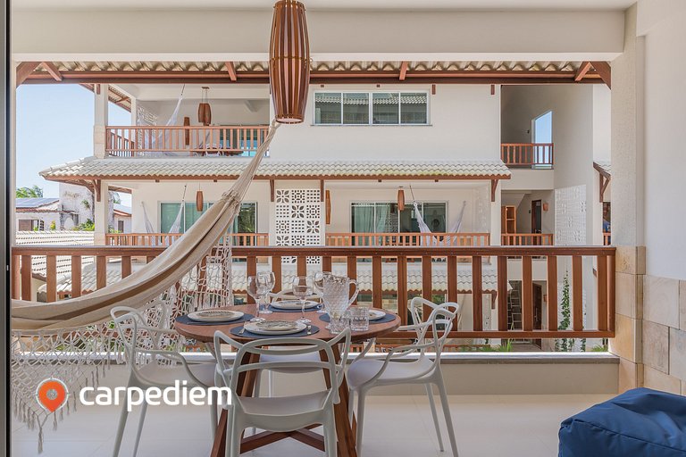 Kite Star - Apartamento com varanda por Carpediem