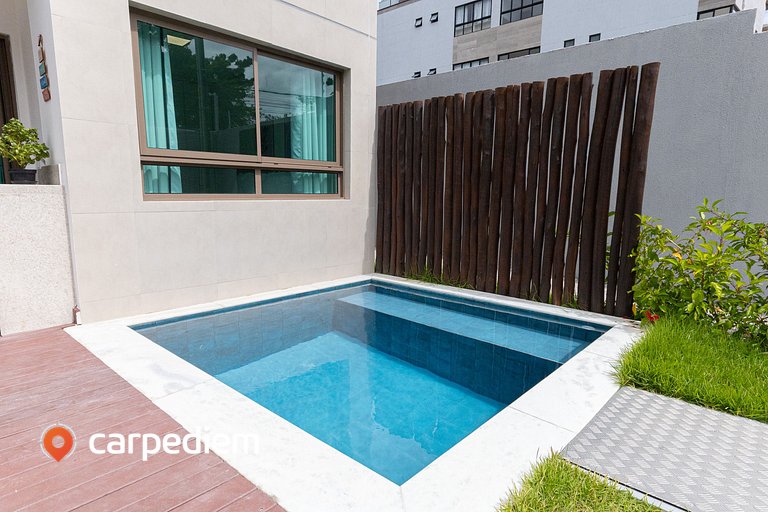 Porto Malé #01 Apê com piscina por Carpediem
